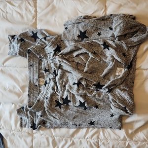 Gap Kids grey and navy star outfit